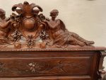 Monumental Oak Sideboard with Figural Carvings – Female Figures, Angels, Animals—Neo-Renaissance, Belgium, 19th Century - Image 16