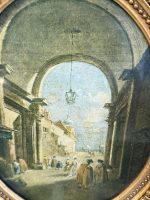 maza/vidēja izmēra bilde zelta krāsas rāmī (5775) - Image 5