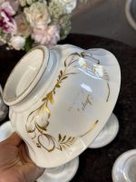 Antīka "De Fuisseaux Baudour" tējas/kafijas porcelāna servīze 11 personām (Antique Belgian Porcelain) (6907) krūzītes ar lielu tilpuma ietilpību (6907) - Image 21