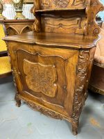 Rokoko-revival kommode med udskåret spejl — Louis XV-stil, Frankrig, ca. 1875 - Billede 16