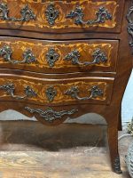 Medium-small sized **kumode** with 3 drawers and marble top (6618) - Image 11