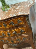 Medium-small sized **kumode** with 3 drawers and marble top (6618) - Image 13