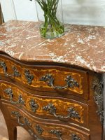 Medium-small sized **kumode** with 3 drawers and marble top (6618) - Image 14