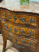 Medium-small sized **kumode** with 3 drawers and marble top (6618) - Image 3