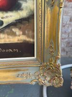 Majestātiska un Ļoti Liela Klusās Dabas Oriģinālglezna Greznā Zelta Rāmī (large framed still life oil painting) — Klusās dabas žanrā, (5774) - Image 12