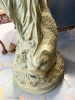 Bronzas figūra-strūklaka — sieviete ar krūzi, var izmantot kā figūru dārzā, interjerā vai kā strūklaku, Neoklasicisms (5657) - Image 9