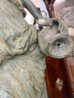 Bronzas figūra-strūklaka — sieviete ar krūzi, var izmantot kā figūru dārzā, interjerā vai kā strūklaku, Neoklasicisms (5657) - Image 14