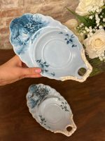 2gab, neliela izmēra porcelāna šķīvji krūzītei un desertam (6277) - Image 3
