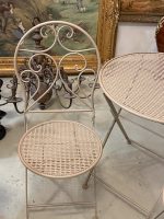 Folding garden set in beige - table + 2 chairs, lightweight (6624) - Image 7