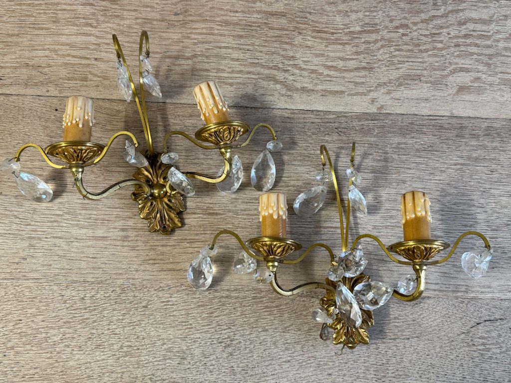 Bra Sienas Lampas ar Kristāliņiem, Maza Izmēra (5622) - Image 1