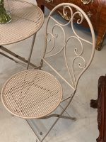 Folding garden set in beige - table + 2 chairs, lightweight (6624) - Image 11