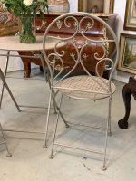 Folding garden set in beige - table + 2 chairs, lightweight (6624) - Image 12