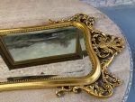 Zeltīts sienas spogulis - Luija XV stilā (Gilt Rococo Wall Mirror) (5577) - Image 5