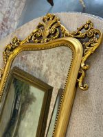 Zeltīts sienas spogulis - Luija XV stilā (Gilt Rococo Wall Mirror) (5577) - Image 4