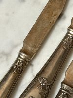 7 st silverknivar med initialer (6248) - Bild 7