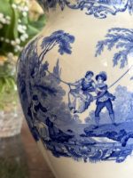 Exclusive Antique Royal Vienna Style Decorative Ewer "The Swing in Castle Garden" — Late 19th Century (6477) - Image 11