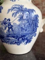 Exclusive Antique Royal Vienna Style Decorative Ewer "The Swing in Castle Garden" — Late 19th Century (6477) - Image 12