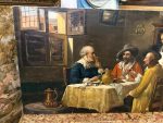 glezna uz audekla, bez rāmja, vidēja izmēra, viegla pēc svara (6623) - Image 7