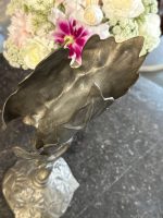 pudeļu turētājs, metāla, sudraba krāsā ar vīnogu lapām (6918) - Image 7