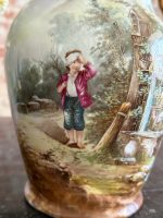 Antīka "Limoges" porcelāna krūka ar pastorālu gleznojumu (Antique Limoges Jug) (6480) - Image 8