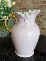 Antīka "Limoges" porcelāna krūka ar pastorālu gleznojumu (Antique Limoges Jug) (6480) - Image 12