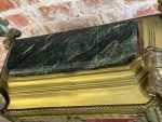 Grezna bronzas vitrīna ar sfinksām un zaļo marmoru — Napoléon III stilā (Rare Napoleon III Bronze Display Cabinet with Sphinx Mounts and Green Marble) (5787) - Image 21
