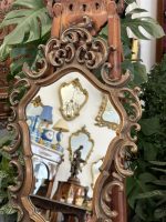 Koka Spogulis ar Smalku Detalizāciju, Vidēji - Maza Izmēra (4237) - Image 2