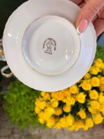 "ADP France" luksusa porcelāna tējas un kafijas servīze ar zeltījumu (Porcelain Set) (2764) - Image 10