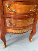 Antik mahogny semainier med intarsia och bronsapplikationer – Louis XV-stil (6632) - Bild 14