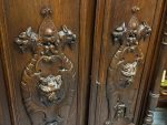 Cabinet en chêne sculpté de chimères, style Henri II, vers 1860-1890 – Image 20