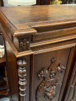 Cabinet en chêne sculpté de chimères, style Henri II, vers 1860-1890 – Image 19