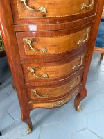 Antik mahogny semainier med intarsia och bronsapplikationer – Louis XV-stil (6632) - Bild 15