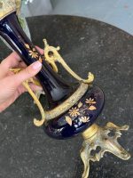 2pcs decorative vases in dark blue, medium size (6601) - Image 13