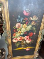 Screen with Floral Painting, Decorative on Both Sides, Large Size (4210) - Image 2