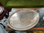 Antique silver-plated tea and coffee set with tray — Historicism style (3924) - Image 18