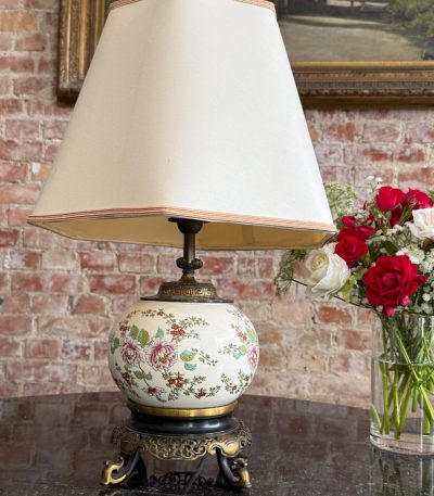 Bordlampe, japansk stil, mellemstor (6969)