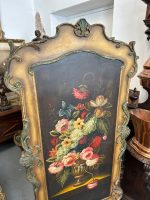 Screen with Floral Painting, Decorative on Both Sides, Large Size (4210) - Image 5