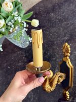 Siena Bra lampa med svanmotiv – Empirestil, Frankrike, ca 1950, par (6487) - Bild 15