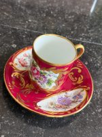 Izsmalcināta Porcelāna Krūzīte Un Apakštasīte (6960) - Image 4