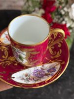 Izsmalcināta Porcelāna Krūzīte Un Apakštasīte (6960) - Image 7