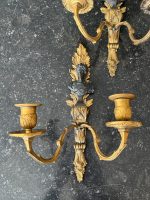 Exquisite, bronze bra pair of lamps, medium-small size (6600) - Image 9