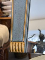 Art Deco Spogulis ar Fazētu Stiklu un Zeltītu Vēdekļa Ornamentu — Art Deco, Eiropa, 20.gs. (6637) - Image 5