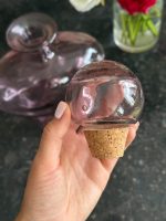 stikla pudele ar korķi, vidēji maza izmēra (6948) - Bild 5