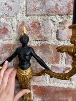 Exquisite, Large Bronze Bra Lamp (6603) - Image 5