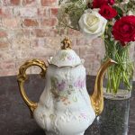 porcelāna tējkanna ar maziem defektiem (6996)
