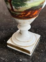 izsmalcināta porcelāna vāze ar zelta krāsas detalizāciju, neliela izmēra (6985) - Image 12