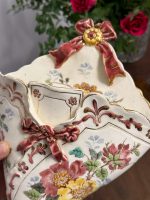 Porcelāna Salvešu Turētājs, Liekams Pie Sienas, Neliela Izmēra (5212) - Image 4