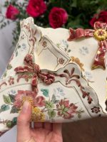 Porcelāna Salvešu Turētājs, Liekams Pie Sienas, Neliela Izmēra (5212) - Image 7