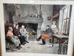 prints rāmī ar stiklu, vidēja izmēra (5816) - Image 2