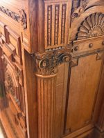 Ancien cabinet/commode en chêne néo-Renaissance style Henri II (6828) – Image 13